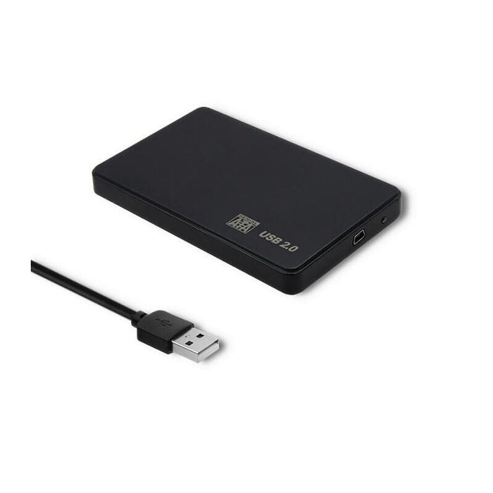 Qoltec External Hard Drive Case Hdd Ssd 2.5" Sata3 Usb 2.0 Black