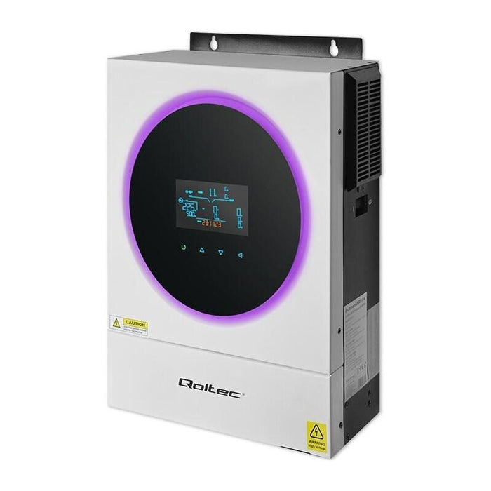 Qoltec Hybrydowy Inwerter Solarny Off-Grid 4kva 4kw  120a  Mppt  Lcd  Wi-Fi  Bms  Sinus