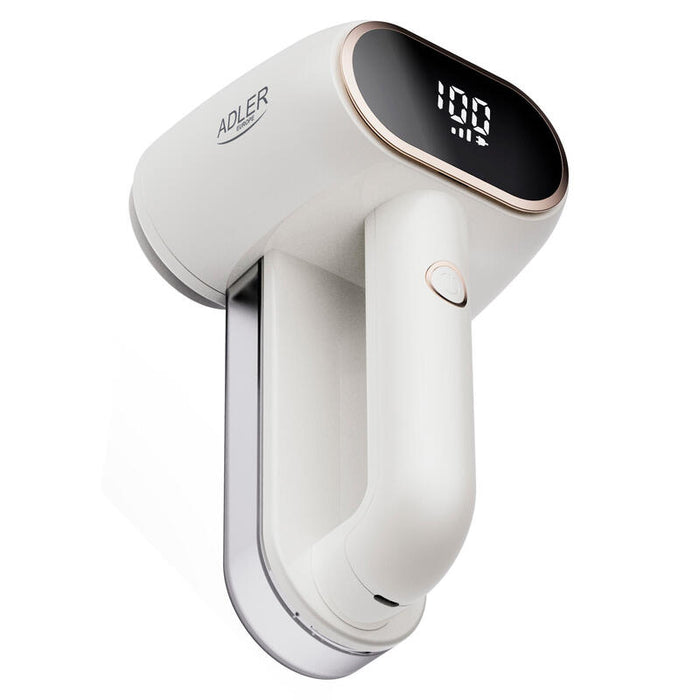 Quitapelusas Adler Ad 9622, Pantalla Lcd, Blanco