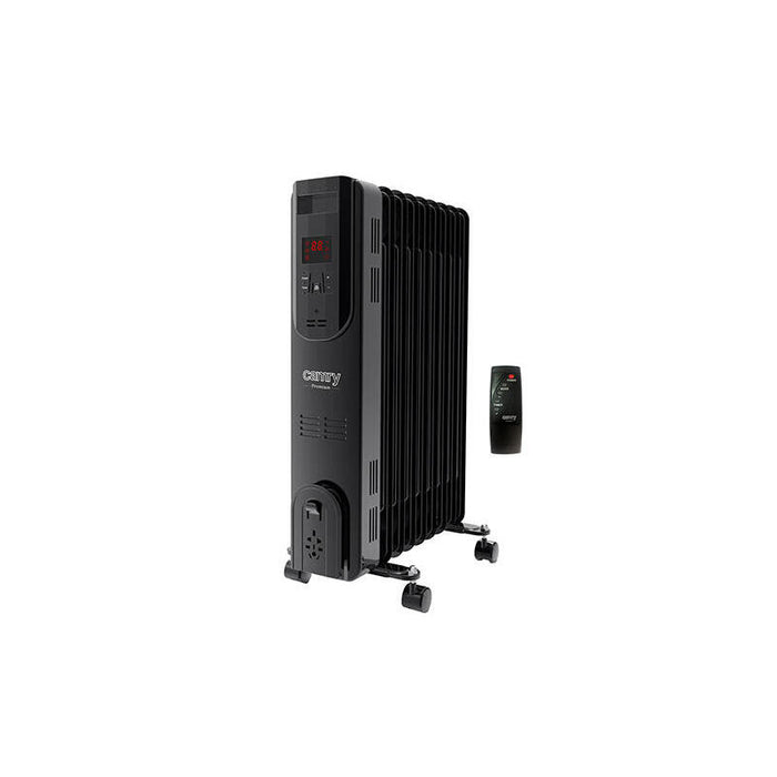 Radiador De Aceite Eléctrico Con Mando A Distancia Camry Cr 7810 9 Varillas Negro