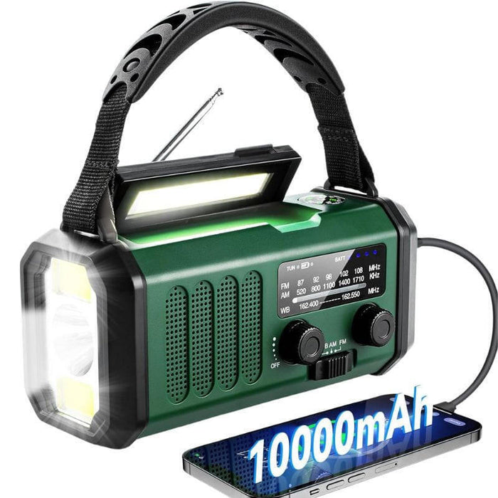Radio De Emergencia Portátil 10000 Mah