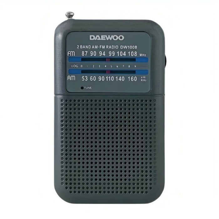 Radio Portátil Daewoo Dw1008 Gris