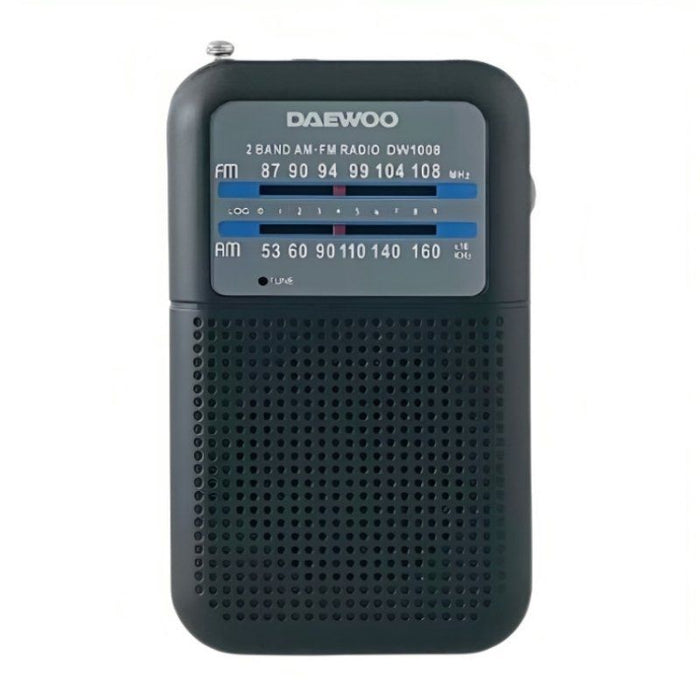 Radio Portátil Daewoo Dw1008 Negra
