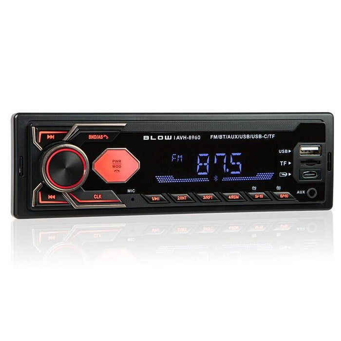 Radio Samochodowe Avh-8960 1din Rds Mp3/Usb/Micro Sd/Bluetooth + Usb-C