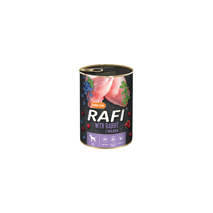 Rafi Pienso Para Perros Conejo Arándano Arándano 800g