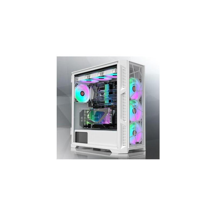 Raijintek Case M.Tower Ponos Ultra White Tg4 Argb Fan*4 Type C Usb3.0