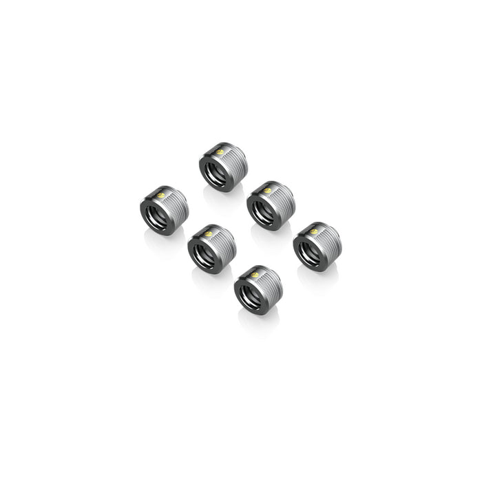 Raijintek Pelias D141806, 14mm - 6er-Pack, Plata