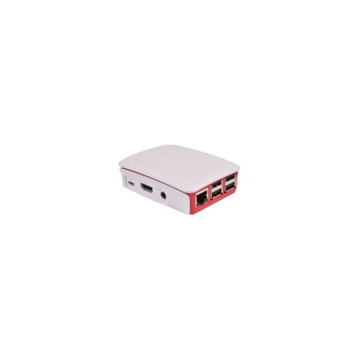 Raspberry Caja Oficial Para Pi 3 Color Rojo/Blanco
