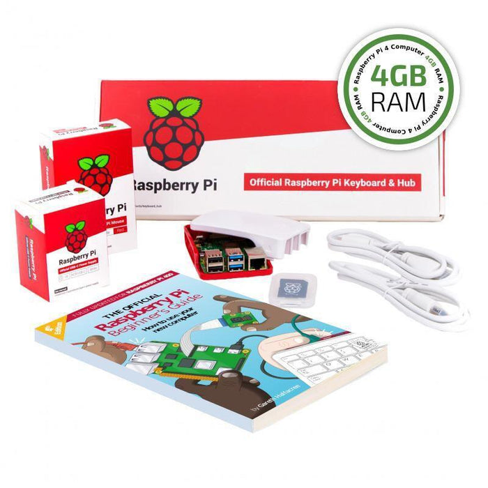 Raspberry Pi4b-4gb Full Kit  With Case