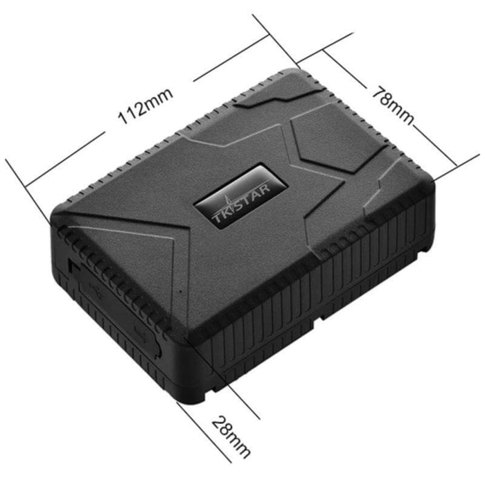 Rastreador  Tkstar Tk915 Ip65 3,7 V 10.000 Mah 6 Imanes Alarmas Sensor Negro Gps