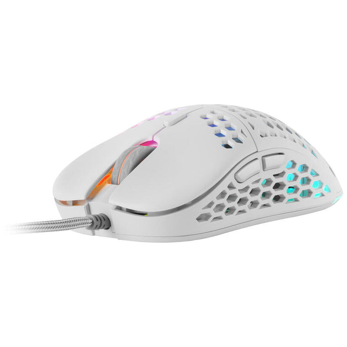 Ratón Gaming Mars Gaming Mm55 Hasta 12800 Dpi Blanco
