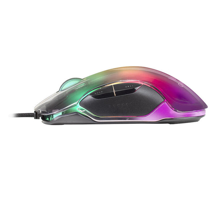 Ratón Gaming Mars Gaming Mmglow Hasta 12800dpi Negro