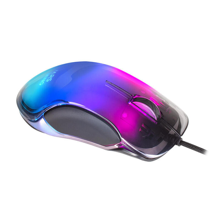 Ratón Gaming Mars Gaming Mmglow Hasta 12800dpi Negro