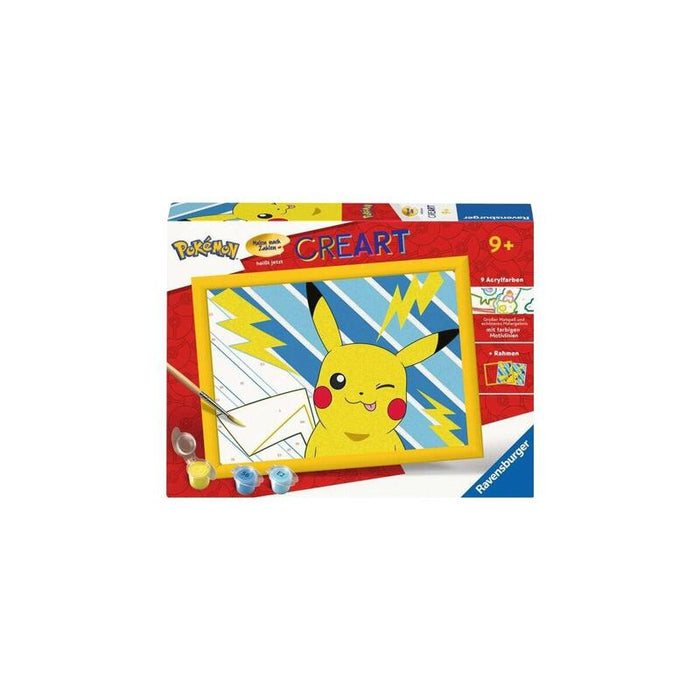 Ravensburger Creart - Cheeky Pikachu, Pintura 25557