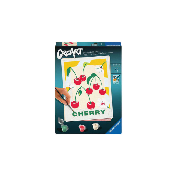Ravensburger Creart - Cerezas, Pintura 25514