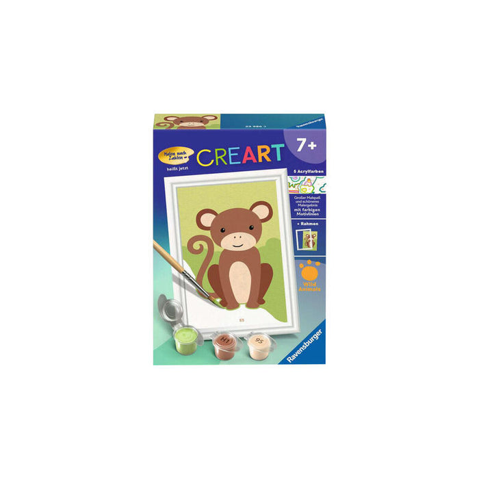 Ravensburger Creart - Little Monkey, Pintura 23986