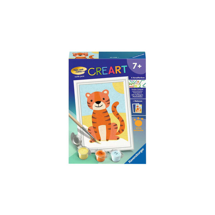 Ravensburger Creart - Pequeño Tigre, Pintura 23988