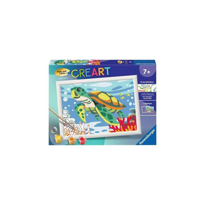 Ravensburger Creart - Tortuga Marina, Pintura 23993