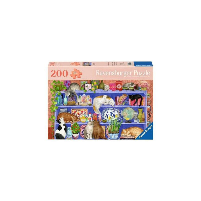 Ravensburger Se Siente Bien Y Rompecabezas: Gatos En El Estante 200 Partes 12001367