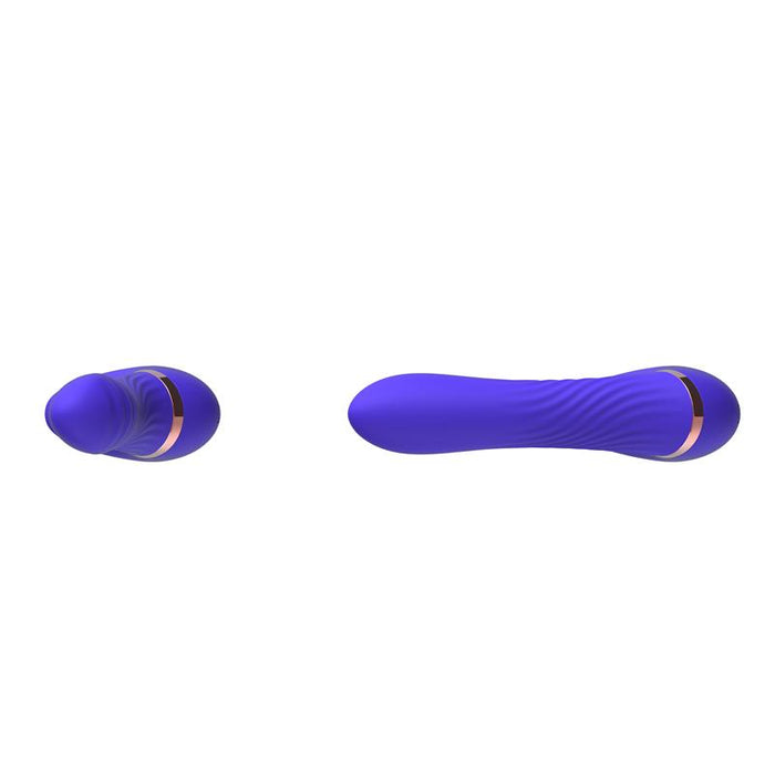 Rayden Vibrador Con Pulsación Y Bolas Internas Desmontable Dos Posiciones
