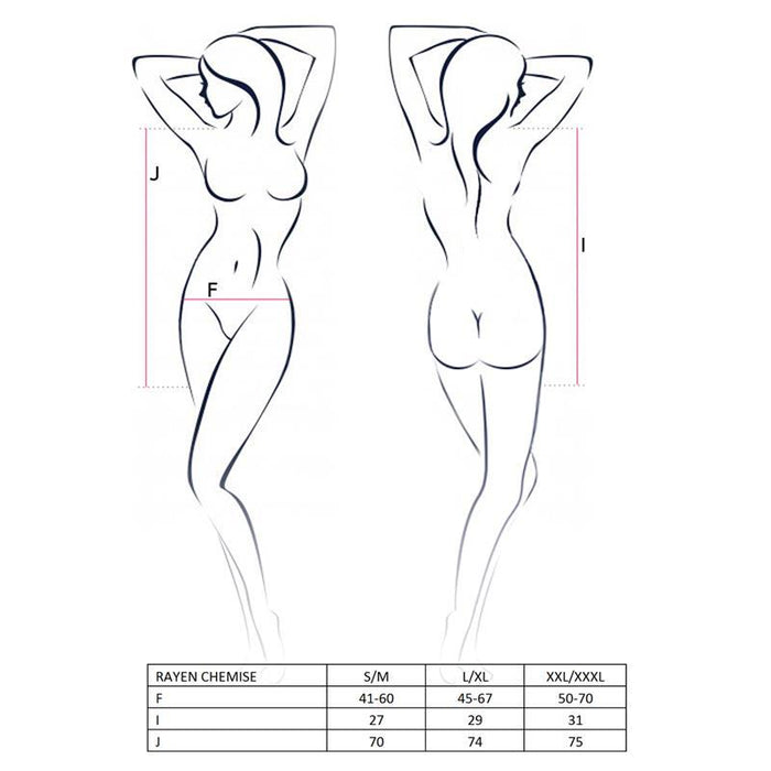 Evanue Rayen Chemise Rojo Talla (Interno):L/Xl