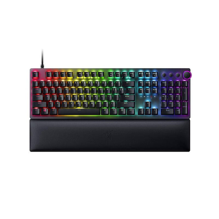 Razer Huntsman V2 Optical Gaming Keyboard, Purple Switch, Nordic Layout, Wired, Black