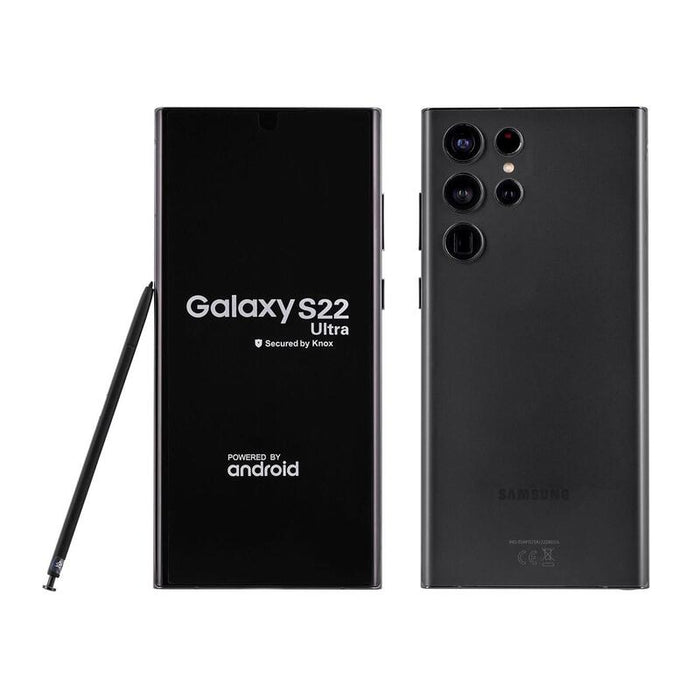 Reacondicionado Samsung Galaxy S22 Ultra Sm-S908b 17,3 Cm (6.8") Sim Doble Android 12 5g Usb Tipo C 12 Gb 256 Gb 5000 Mah Negro