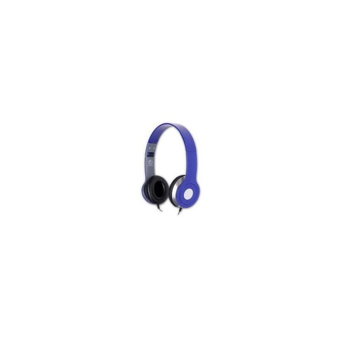 Rebeltec City Blue Stere O Headphone With Microp