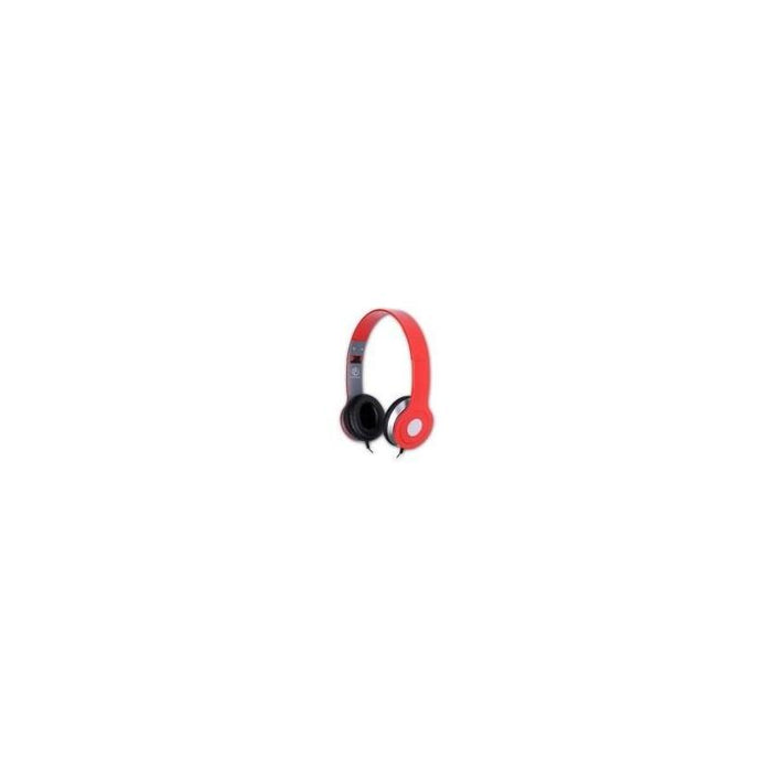 Rebeltec City Rojo Stereo Headphone With Micropho