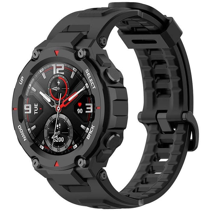 Recambio Correa Amazfit T-Rex / T-Rex Pro Silicona (Negro)