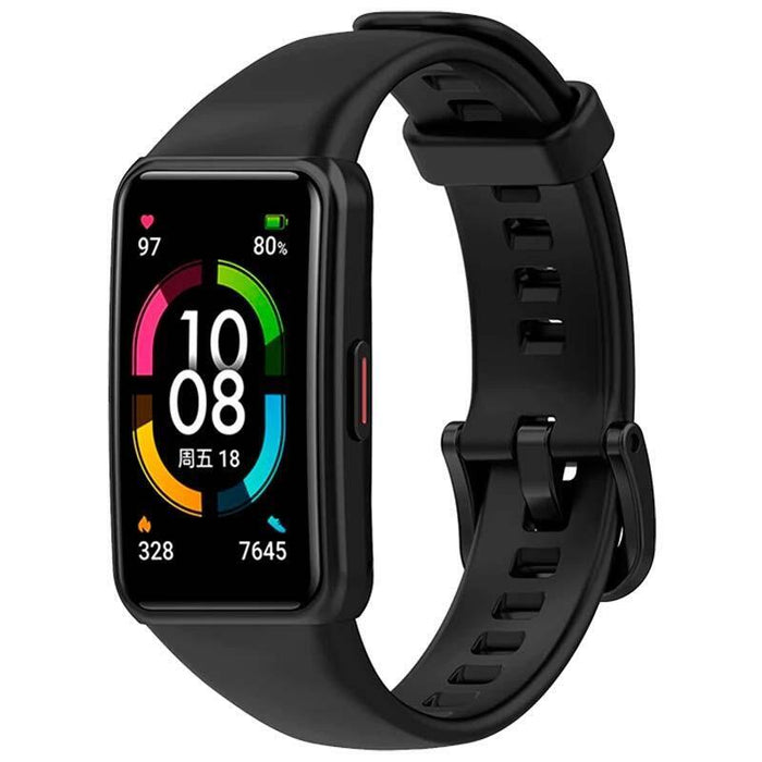Recambio Correa Huawei Band 6 / Honor Band 6 Silicona (Negro)