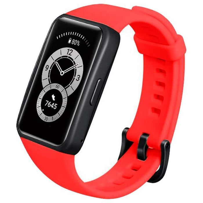 Recambio Correa Huawei Band 6 / Honor Band 6 Silicona (Rojo)
