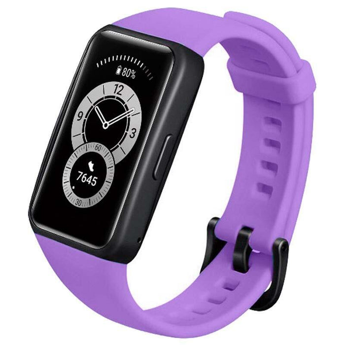Recambio Correa Huawei Band 6 / Honor Band 6 Silicona (Violeta)