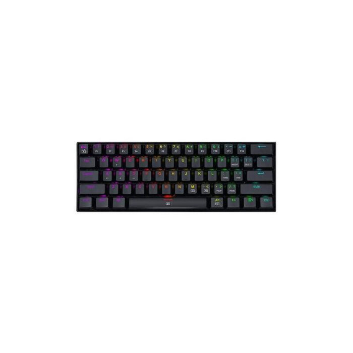 Redragon Dragonborn Teclado Mecánico Gaming Switch Rojo Rgb Negro Layout Usa