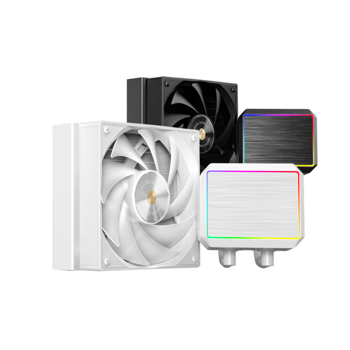 Refrigeracion Liquida Ml-Proii 120 Blanco Mars Gaming 120mm / 1x Ventilador / 800-2000 Rpm / Pwm 4 Pin / Tdp 300w