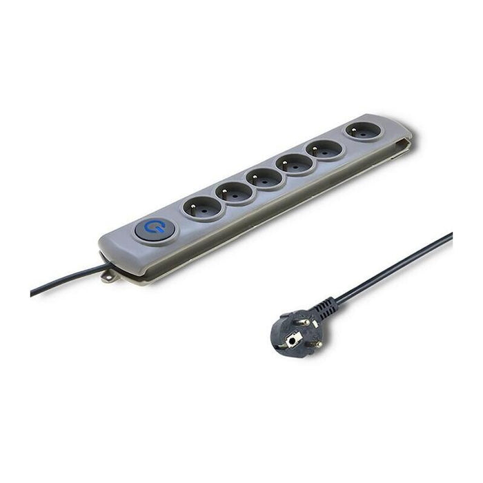 Regleta Qoltec 50199 Surge Protector 6 Sockets 5m