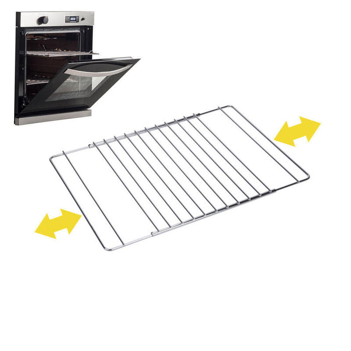 Rejilla Para Horno Cromada Extensible 38.5cm Hasta 55x31.5cm