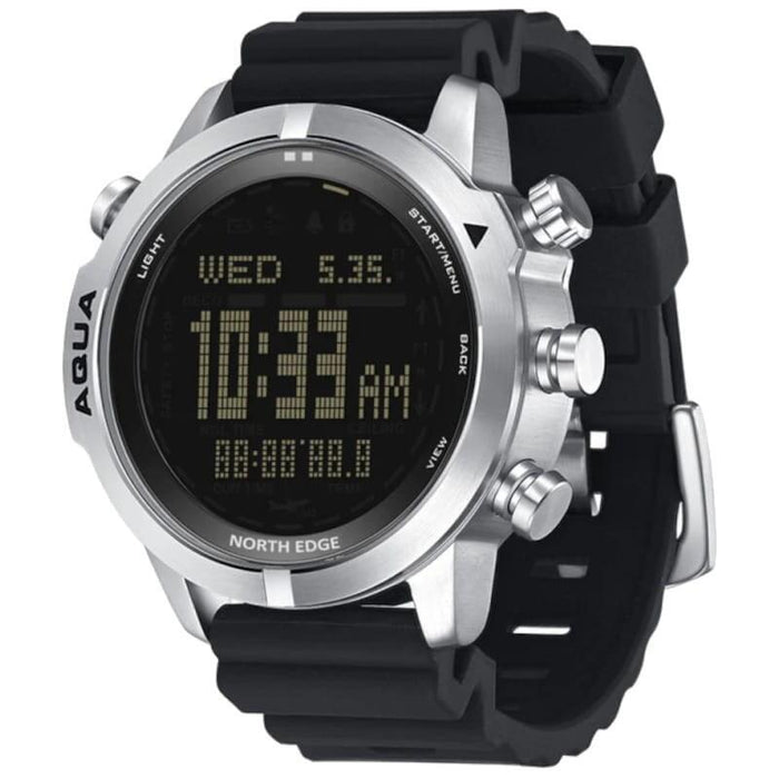 Reloj De Buceo North Edge Aqua Negro