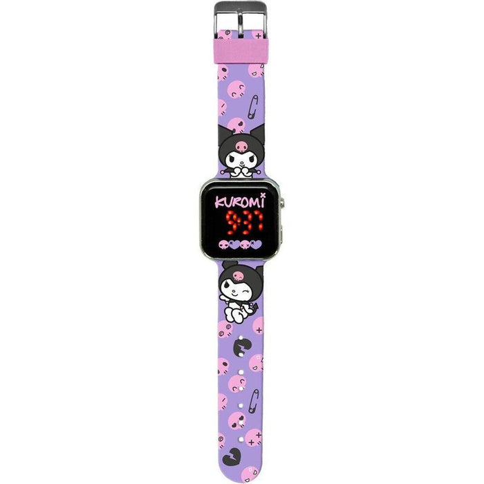 Reloj Led Kuromi Hello Kitty
