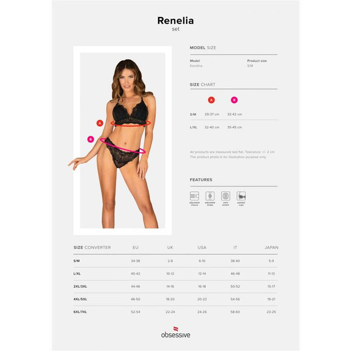 Obsessive - Renelia Set Dos Piezas S/M