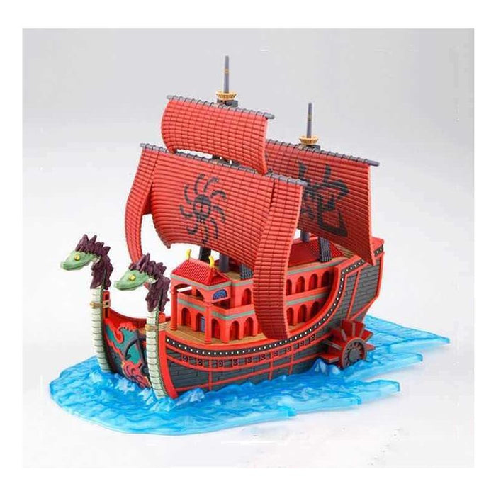Réplica Bandai Hobby One Piece Grand Ship Collection Kit De Modelo De Barco Pirata Nine Snake Kuja