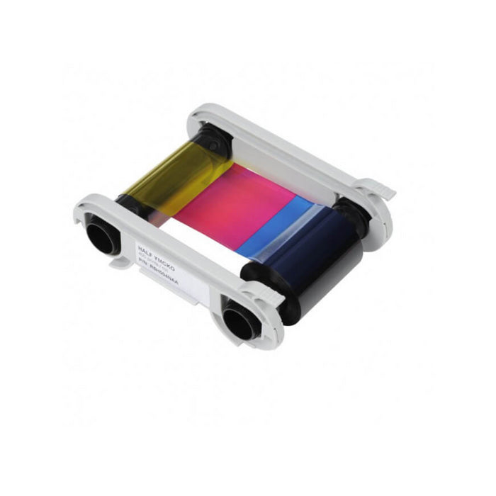 Ribbon Evolis 1/2 Panel Ymck + Overlay. 400 Tarjetas. Zenius