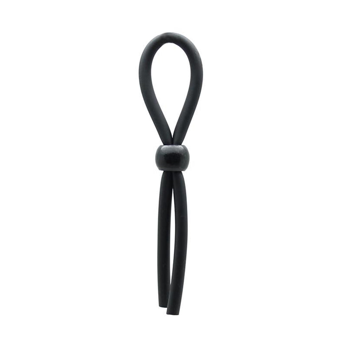Rimba Latex Play Cordón Ajustable Para Pene Color Negro