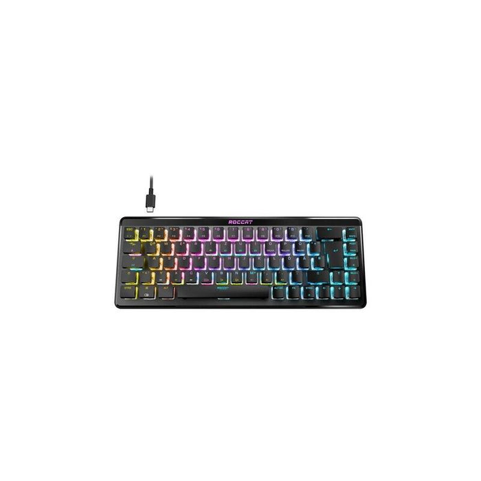 Roccat Vulcan Ii Mini Air, Teclado Gaming Negro, Disposición De, Titan Ii Optical Red Roc-27-000
