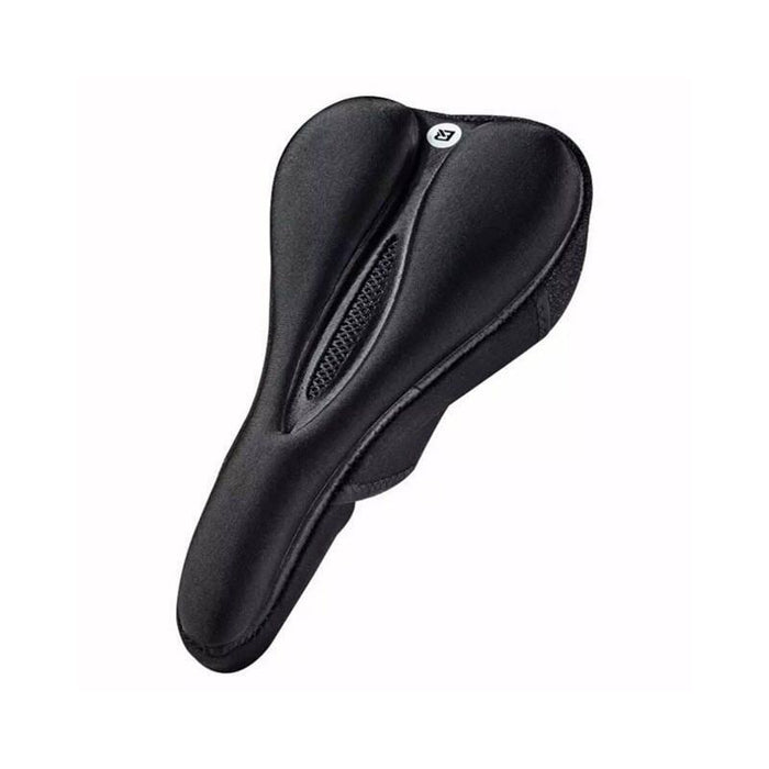 Rockbros Lf047-B Funda Sillín L Silicona + Espuma Viscoelástica Negro