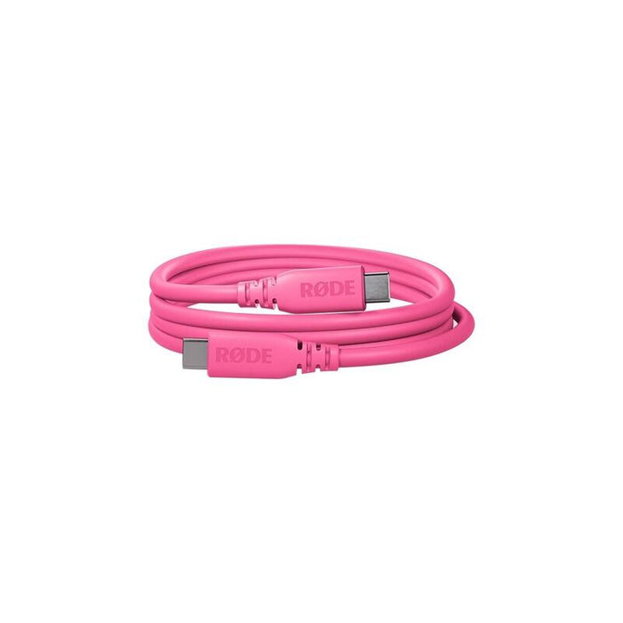 Rode Micrófonos Usb 3.2 Gen1 Cable Sc27-P Pink, Enchufes Usb-C> Conector Usb-C Pink, 2 Metros, Pd Sc27-P