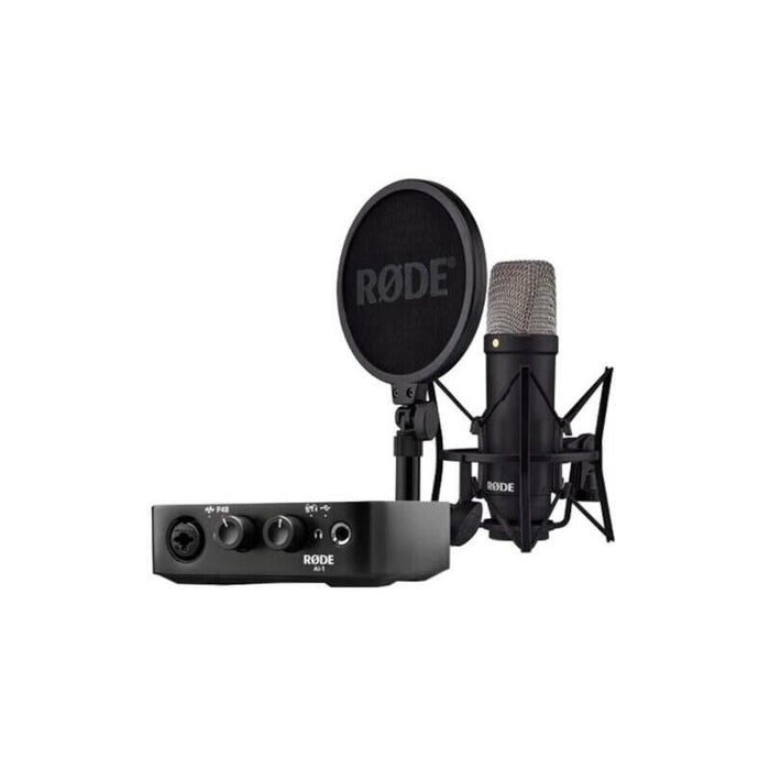 Røde Nt1 Signature Black + Ai-1 Studio Kit Mk2 - Set De Estudio Completo