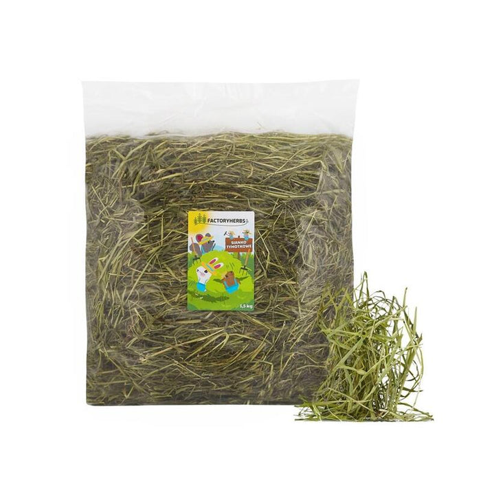 Roedores Y Conejos Factoryherbs Heno Timothy Para  - 1,5 Kg