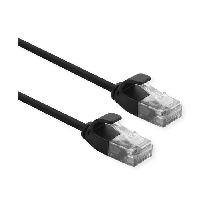 Roline 21.15.3951 Cable De Red Negro 0,3 M Cat6a U/Utp (Utp)