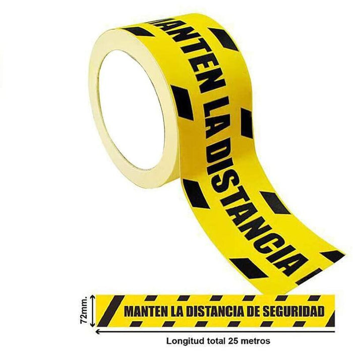Rollo De Precinto Distancia De Seguridad